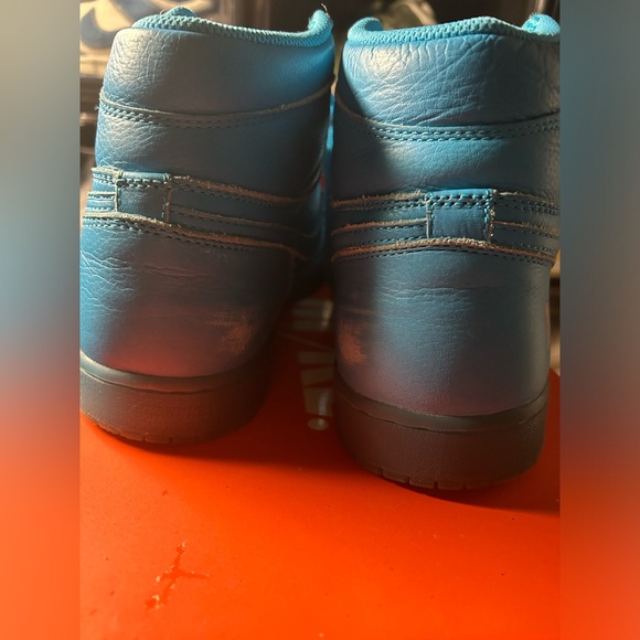 Nike Air Jordan 1 Retro Hi-Tops Gatorade Men's Blue Lagoon AJ5997-455 Size 11 - Picture 5 of 8